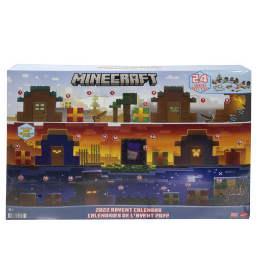 Picture of MINECRAFT MINI MOBHEADS ADVENT CALENDAR